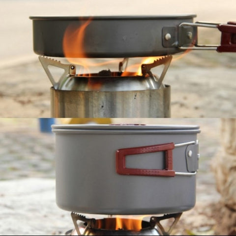 Outdoor Wood Stove Portable Stainless Steel